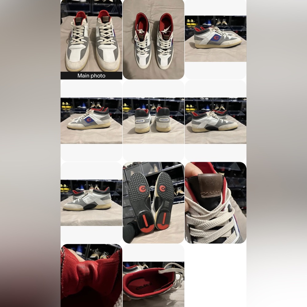 Coach Citysole Mens Size US 13 Mid Top Sneaker G5547 Brand New Unworn